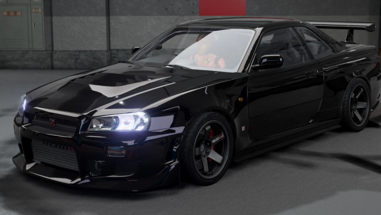Nissan GTR R34 Working boost gauges