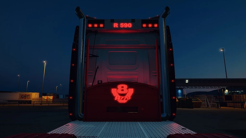 Scania PGRS V8 Backwall v1.0 thumbnail 6