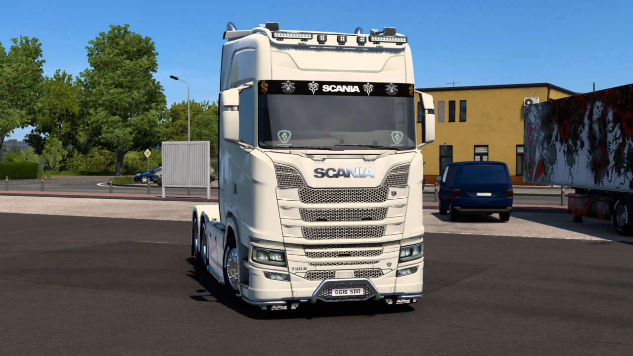 Scania Window Sticker Pack