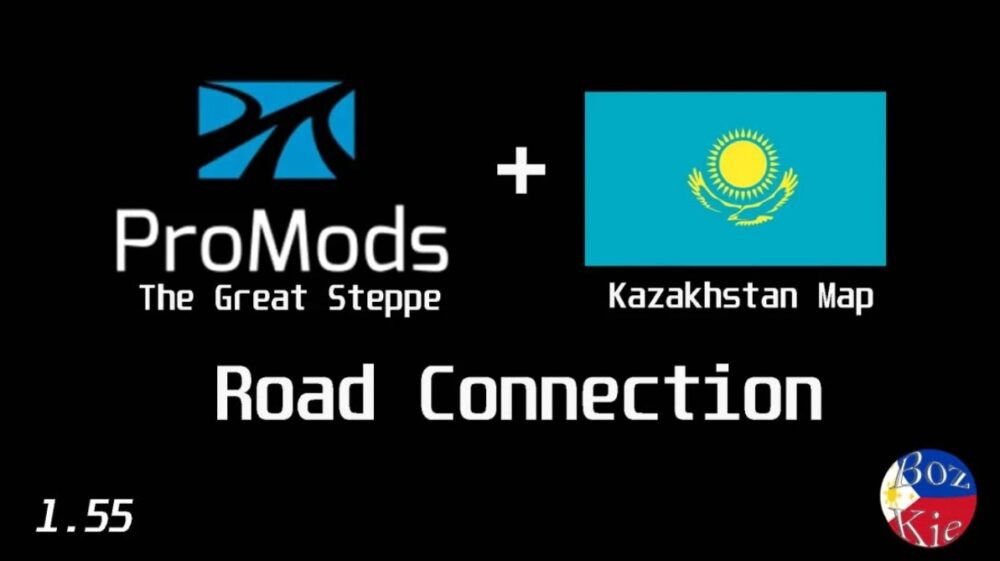 Great Steppe (TGS) – Kazakhstan Map Road Connection