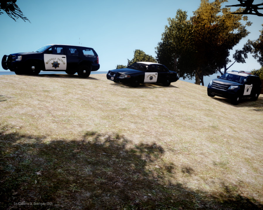 California Highway Patrol Texture Pack