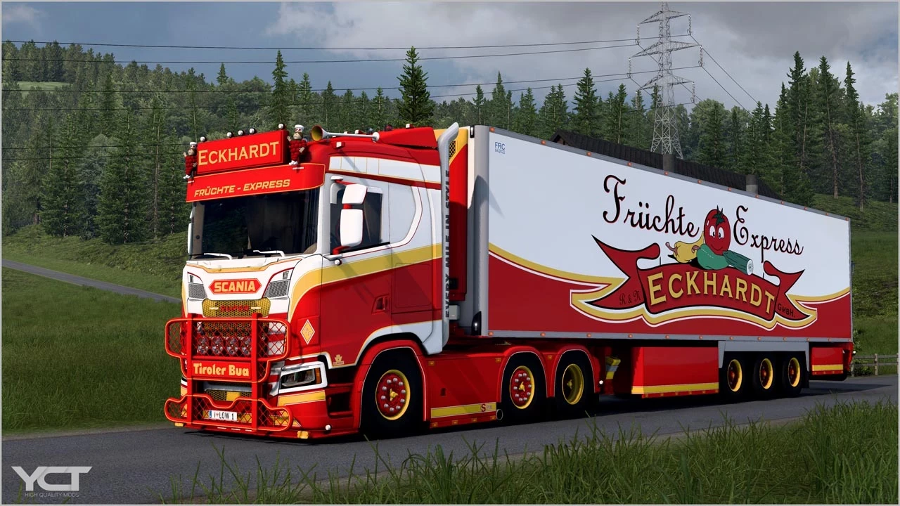 Scania S650 Eckhardt + Trailer v7.0