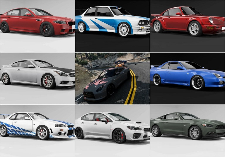 STREET RACING CAR PACK