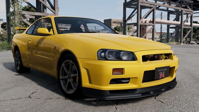 Nissan Skyline BNR34 Edit