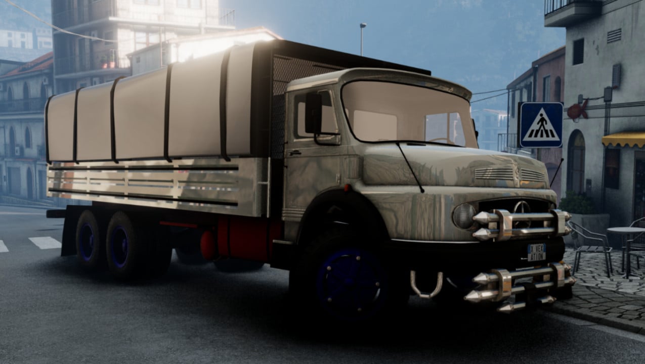 Mercedes Kurzhauber 6x4
