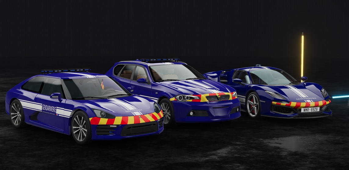 Gendarmerie Skin Pack