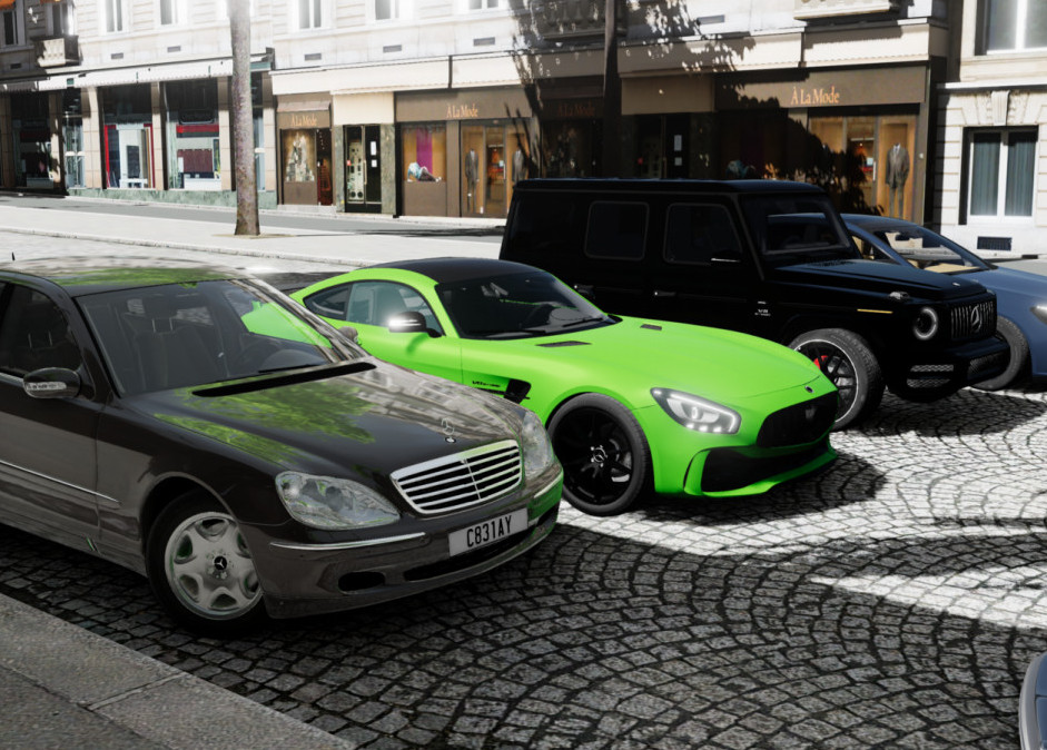 Mercedes car pack