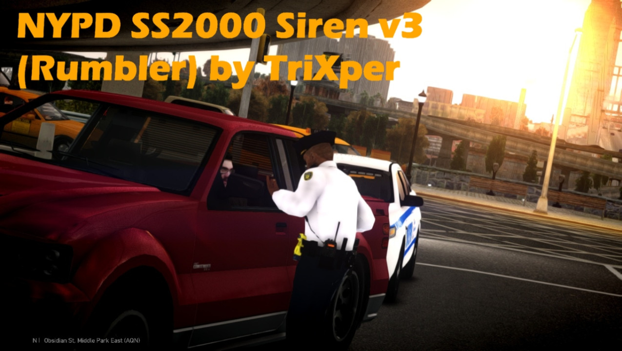 NYPD SS2000 Siren v 3 by TriXper