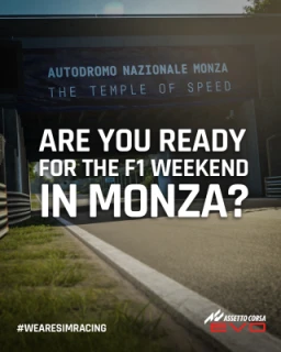 Announcement of the Monza Circuit and new Ferrari for Assetto Corsa Evo