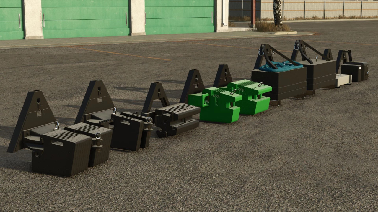 Weights pack for tractor triangle