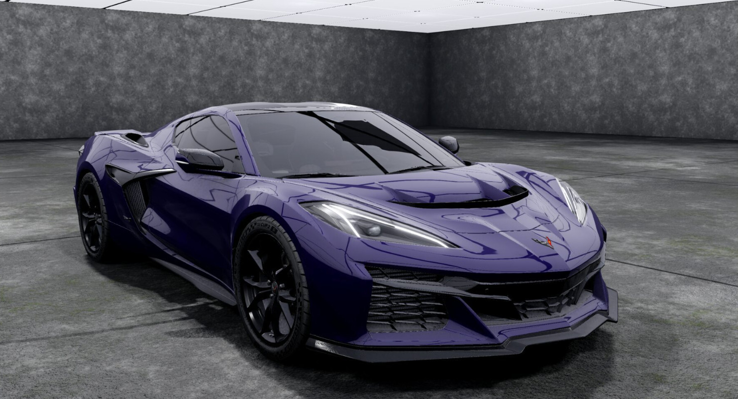 دانلود مود Chevy Corvette C8 بازی BeamNG.Drive ورژن 0.36