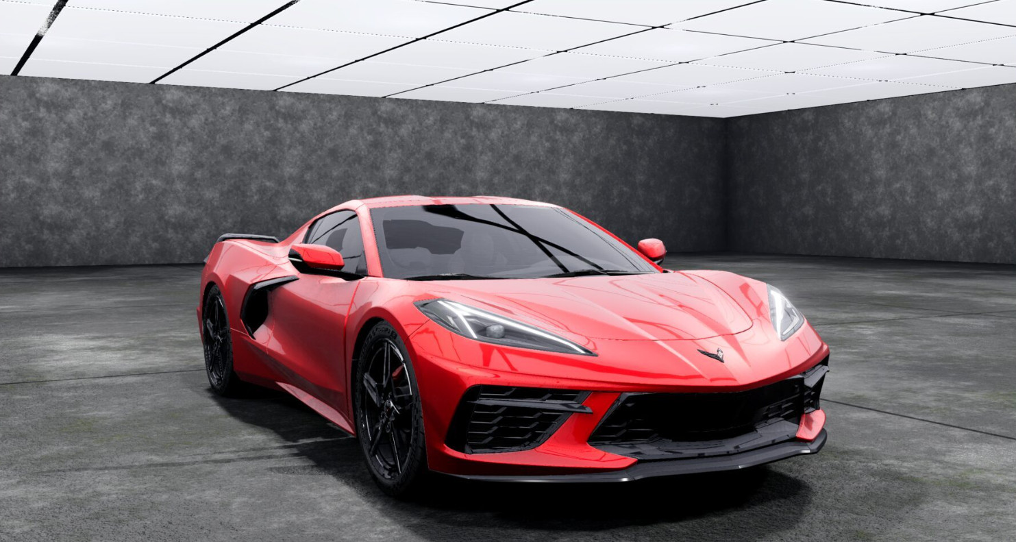 دانلود مود Chevy Corvette C8 بازی BeamNG.Drive ورژن 0.36