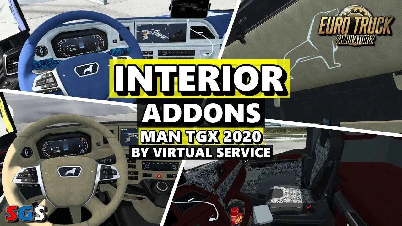 Interior Addons for MAN TGX 2020 v1.8 thumbnail 6