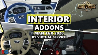 Interior Addons for MAN TGX 2020 v1.8 thumbnail 7