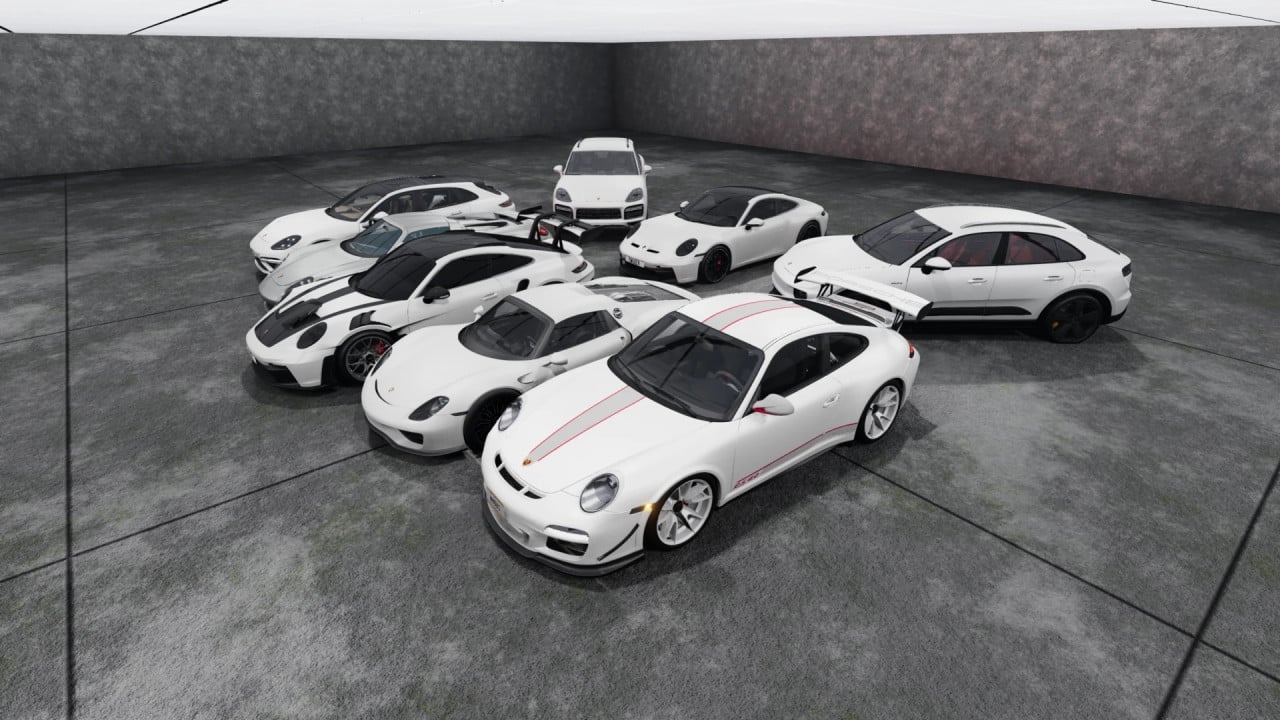 Porsche Pack Cars