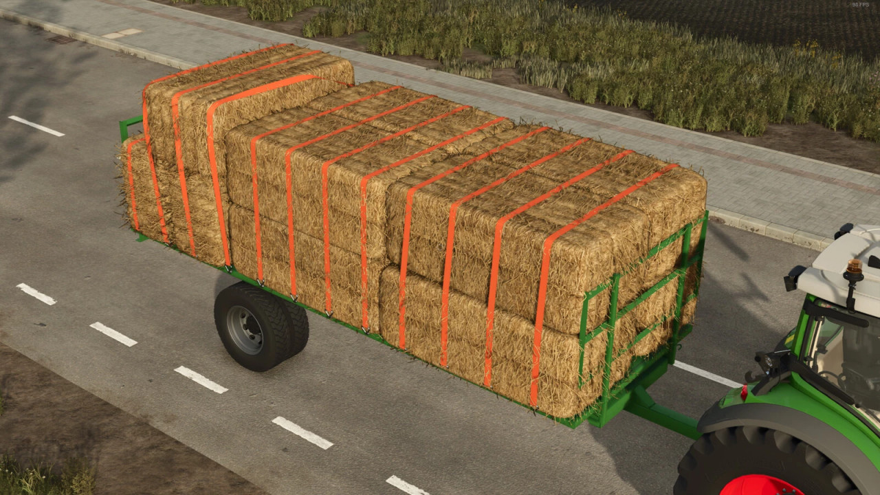 HomeMade Bale Trailer