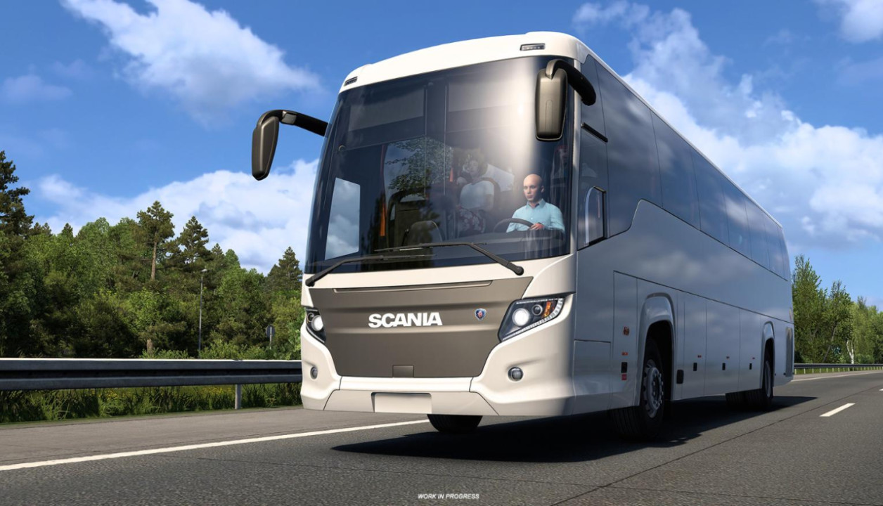 Details of DLC Coaches for ETS2: Scania Touring Presented