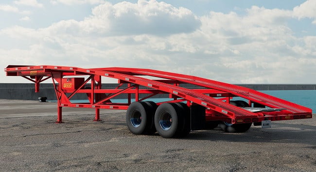 Grant Gooseneck Wedge Car Trailer