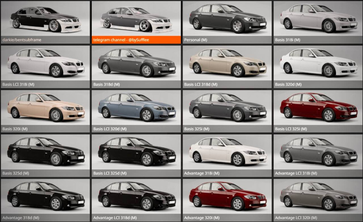 BMW E90 150+ Configs!!!!