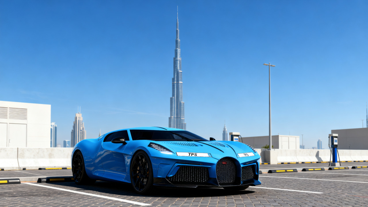 Bugatti  noire BEAST