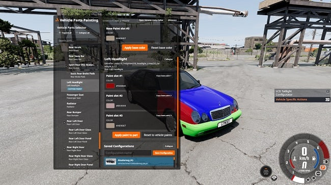 Vehicle Parts Painting
