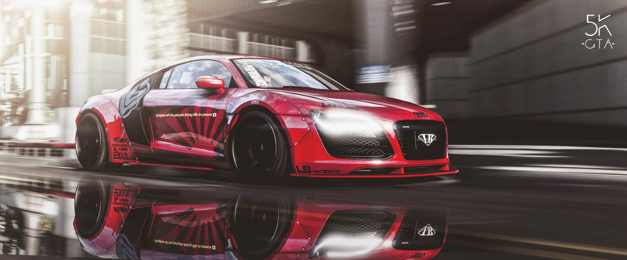 Audi R8v 10 Liberty Walk