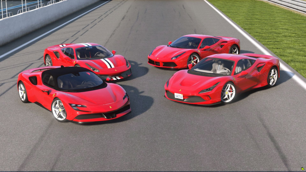 Ferrari 488/F8/SF90 (F154) Engine Sound