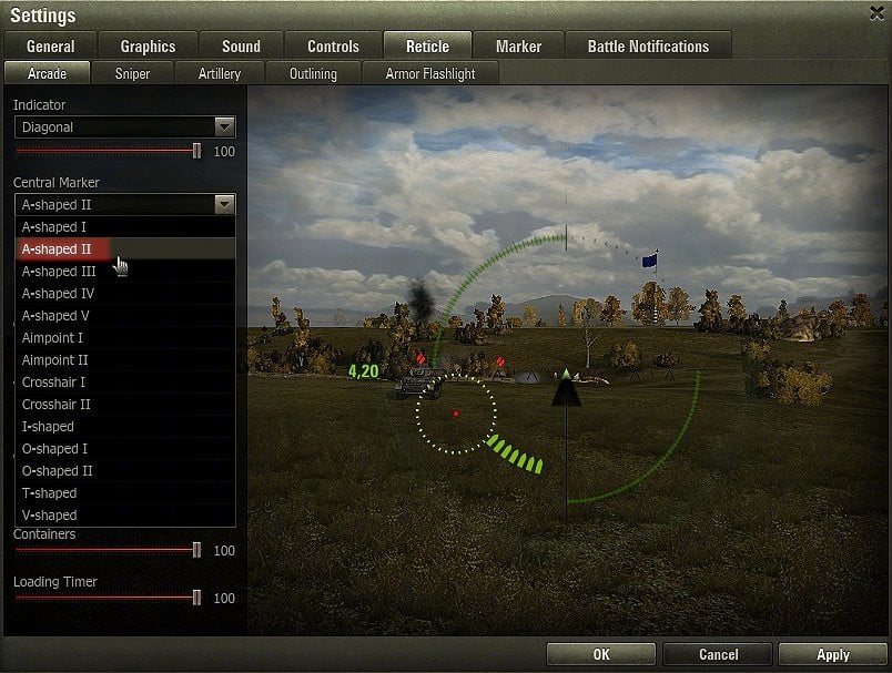 Simple Reticle Mod