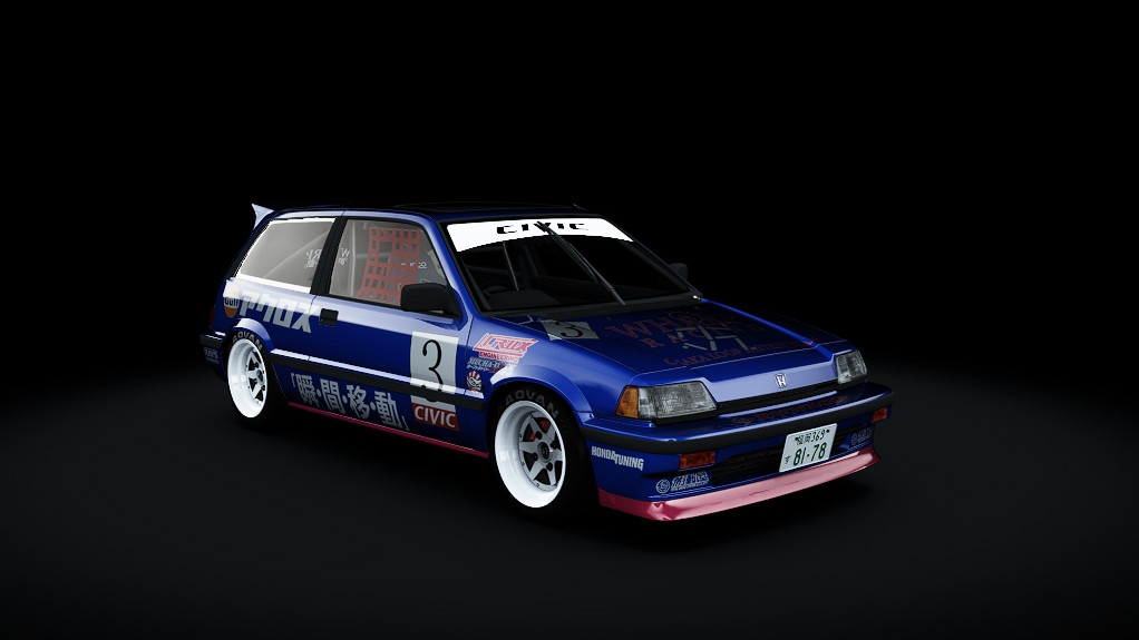 Honda Civic kanjo Hellspec V2