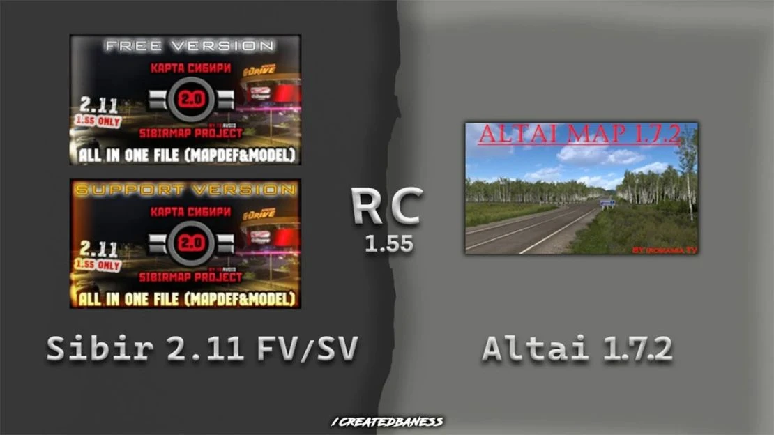 SibirMap - AltaiMap RC 1.0