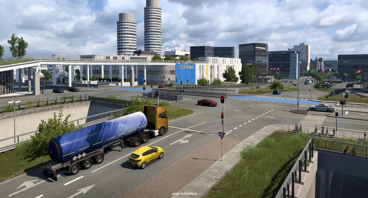 Scandinavia Refresh DLC - new experience in Copenhagen ETS2