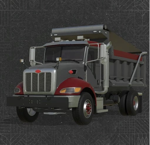 FS25 HD Modding Peterbilt 340 Dump Truck