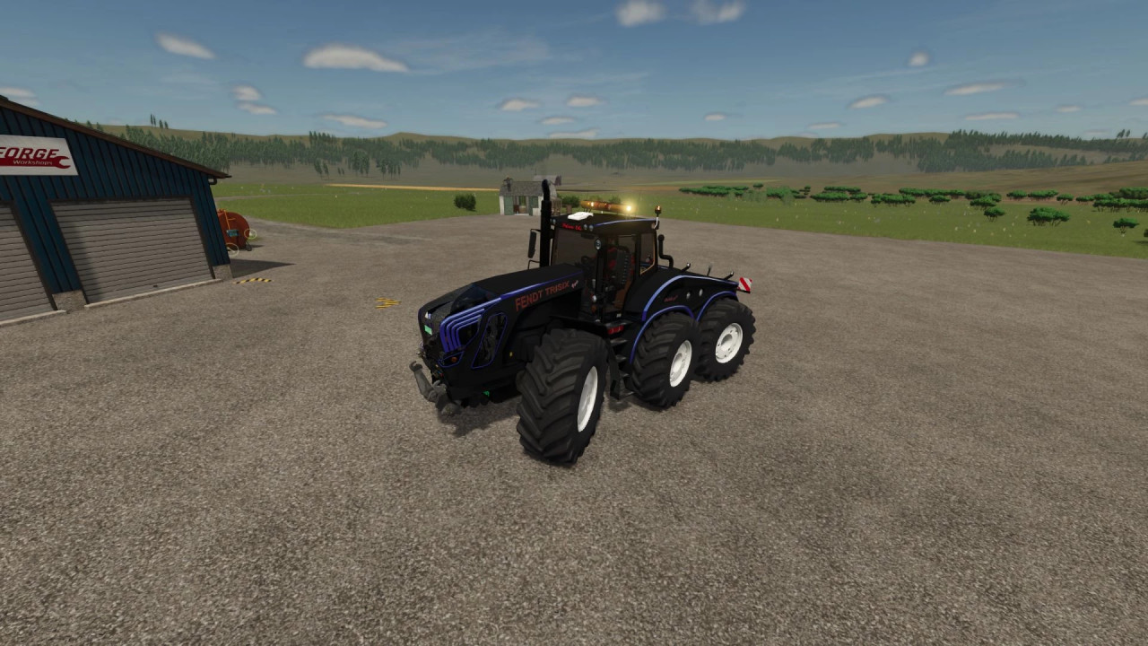 Fendt Trisix V 6 Engine