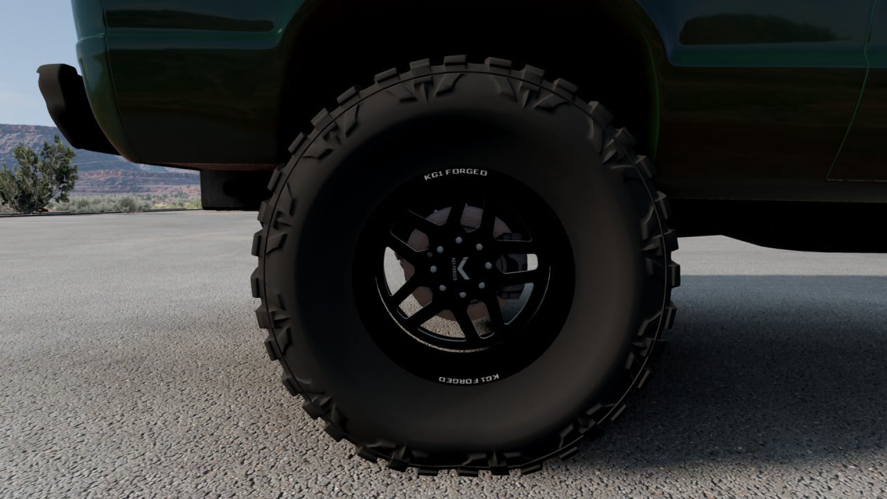 KG1 KT009 PILOT Offroad Wheels 8-LUG