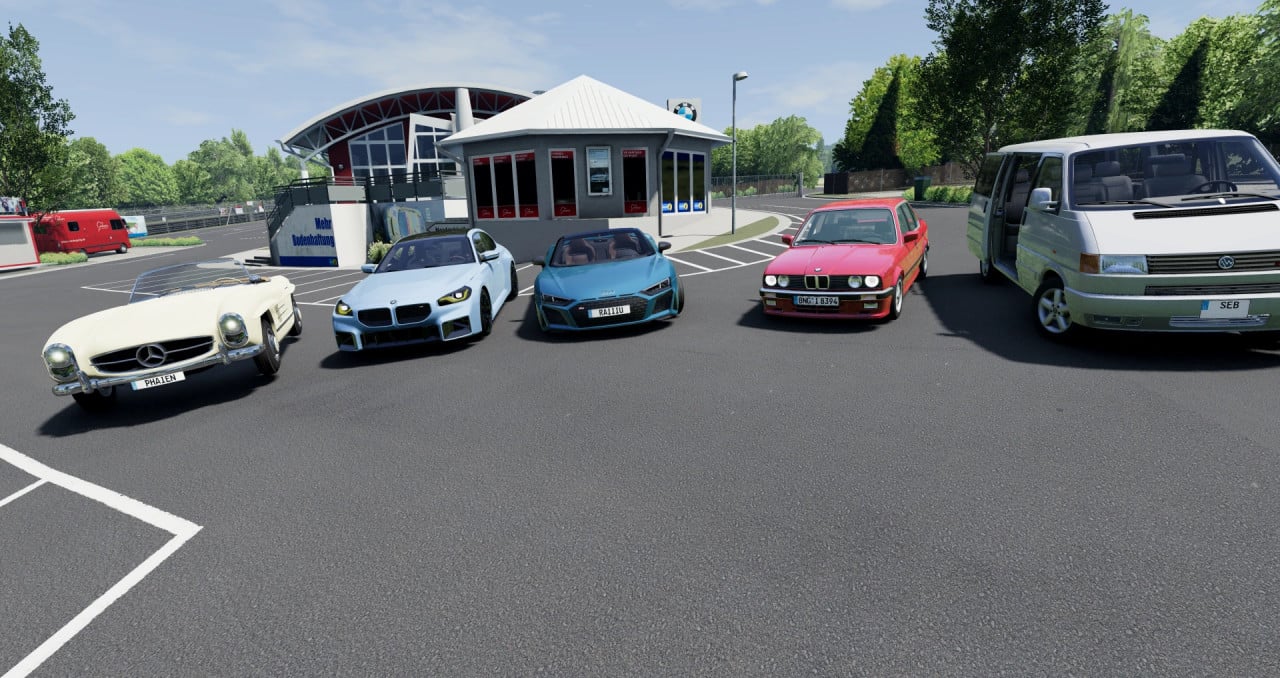 German Car pack + map