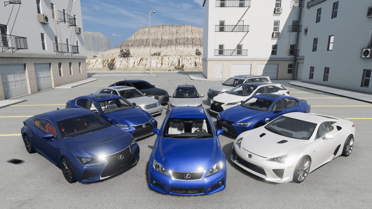 Lexus Cars Pack