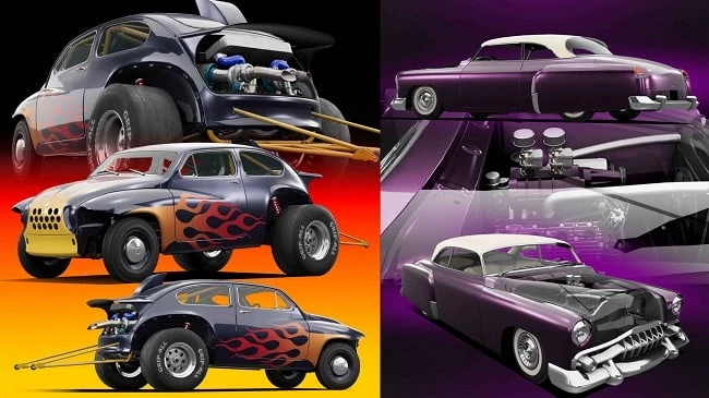 Vintage Custom Parts&Livery Pack