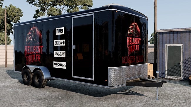 Large Enclosed Cargo Trailer