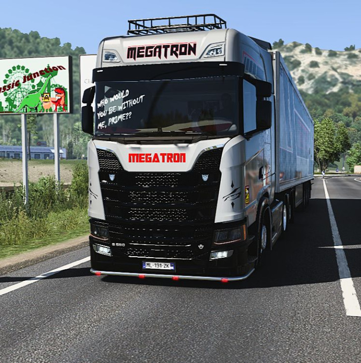 Scania Megatron skin pack
