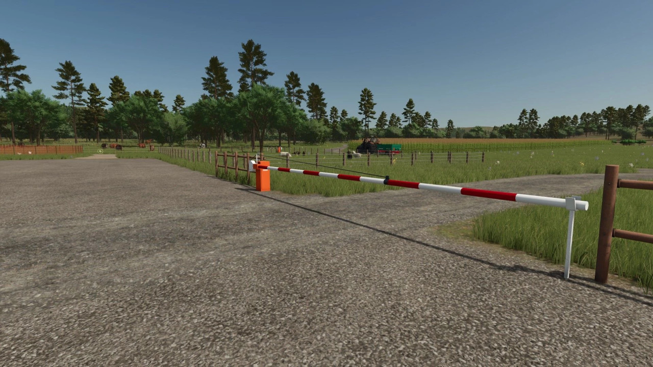 Automatic and manual barrier
