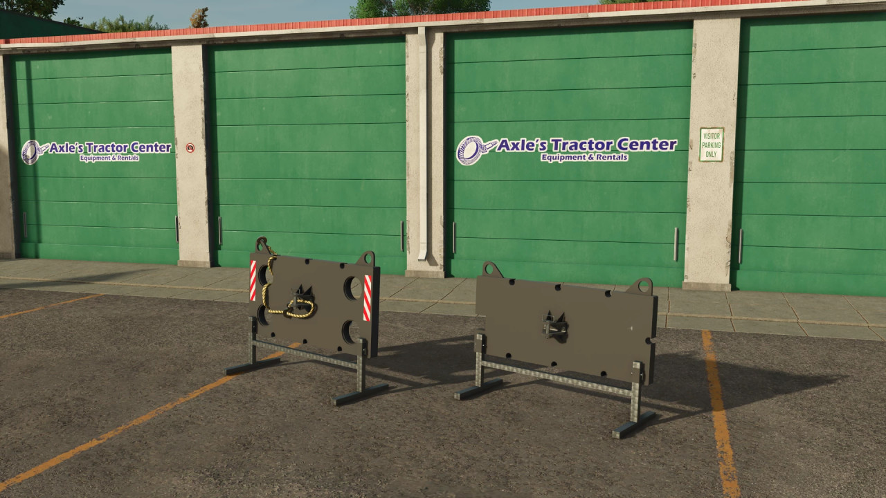FS25 Plate Weight