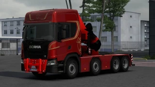 Scania NG PGRS Crane Chassis ADD-On 1.56 thumbnail 8