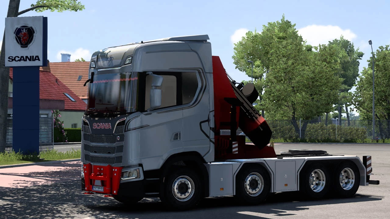 Scania NG PGRS Crane Chassis ADD-On