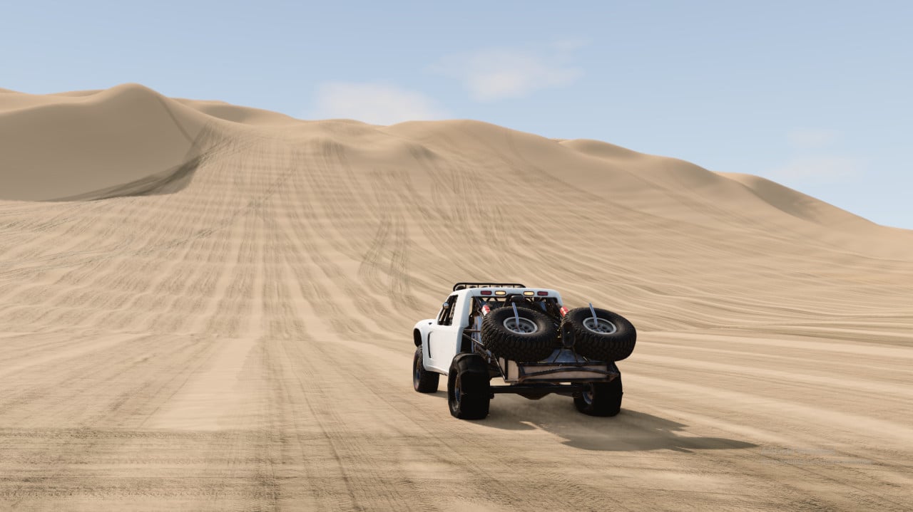 Glamis Oldsmobile Hill Dune Map