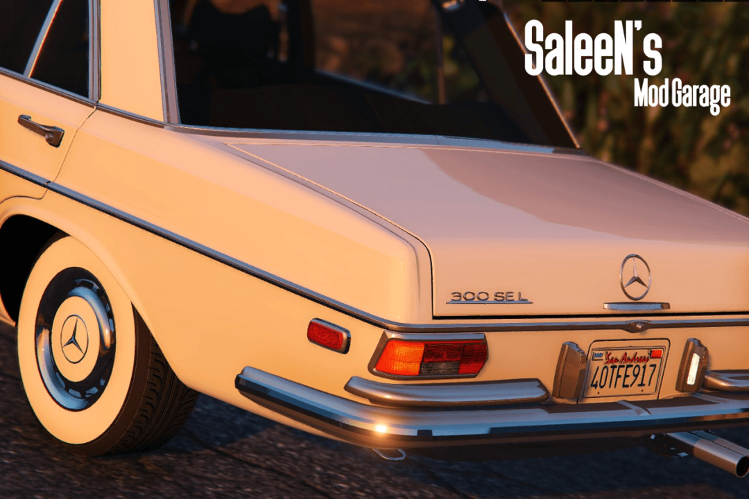 1972 Mercedes Benz 300SEL 6.3