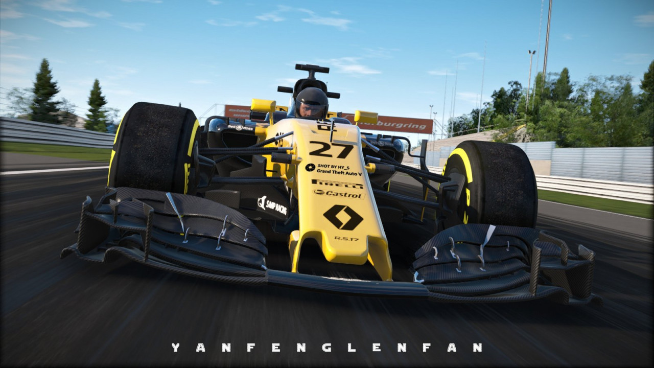 F1 Renault RS17 2017