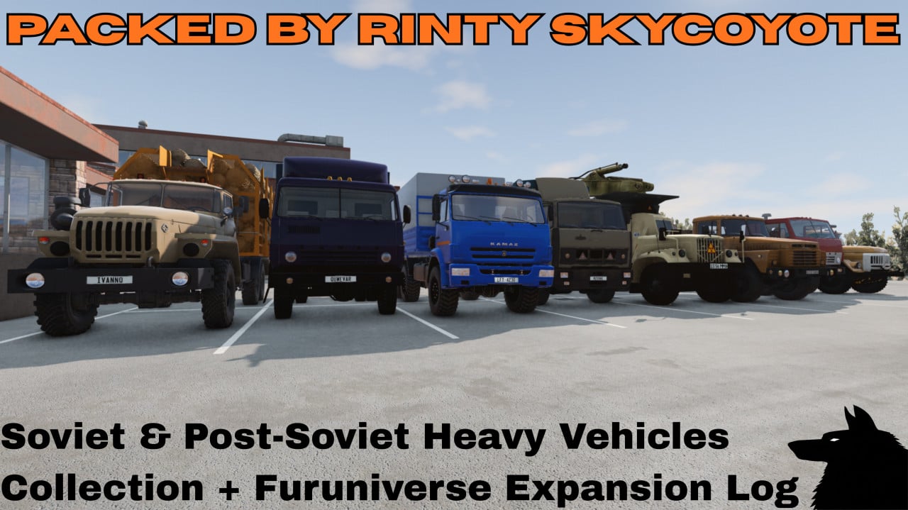 Soviet & Post-Soviet Heavy Vehicles Collection + Furuniverse Expansion Log Pack 2
