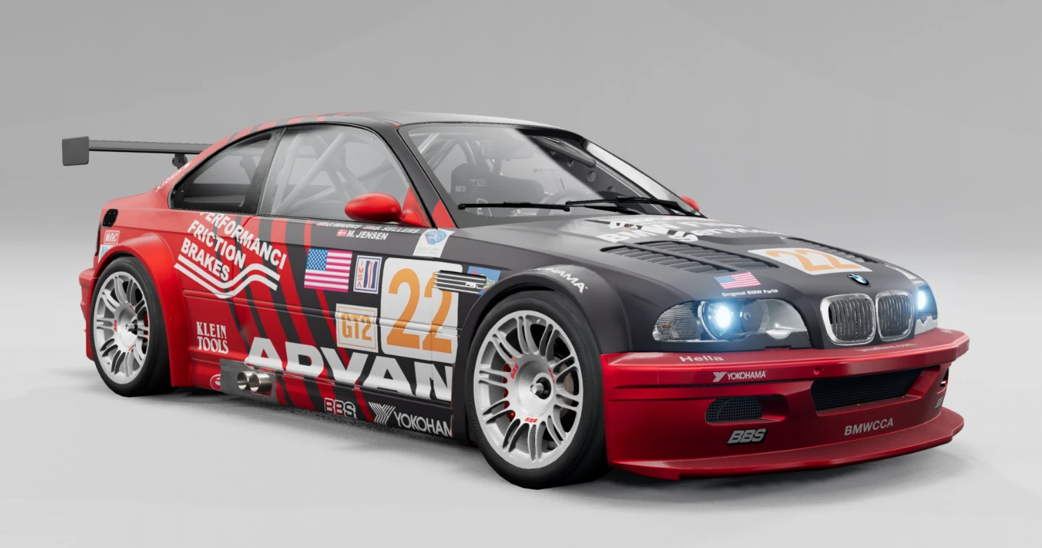 BMW M3 GTR (E46) v4.80 - BeamNG.drive