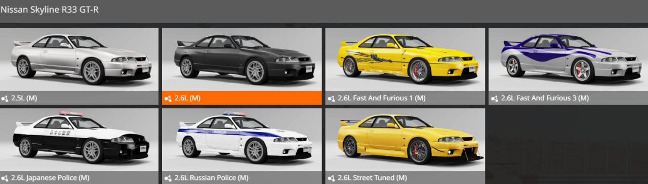 Nissan gtr33 [PAID]
