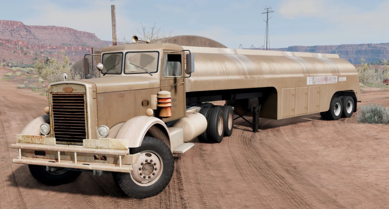 1955 Peterbilt 281 Duel Truck